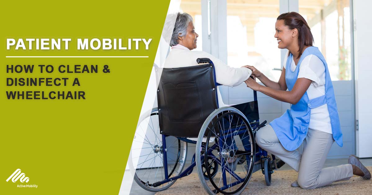 How To Clean & Disinfect A Wheelchair